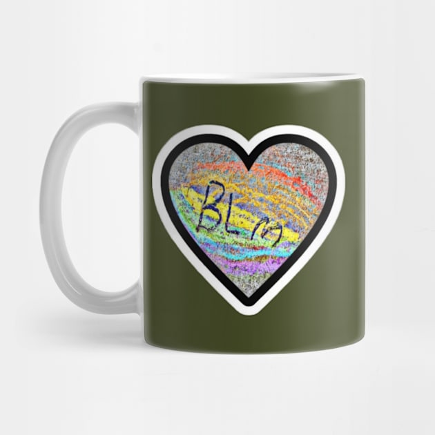 BLM 🖤 Pride - Double Sticker Black - Back by Subversive-Ware 